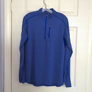 REVA Men's 1/4 Zip Pullover Athletic Top